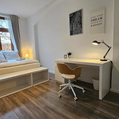 Daire Yourfavoritebed Designerapartments Zentrum Zwickau