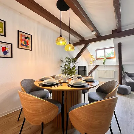 Yourfavoritebed Designerapartments Zentrum Daire Zwickau